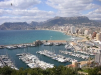 Кальпе, вид с Pinon de Ifach